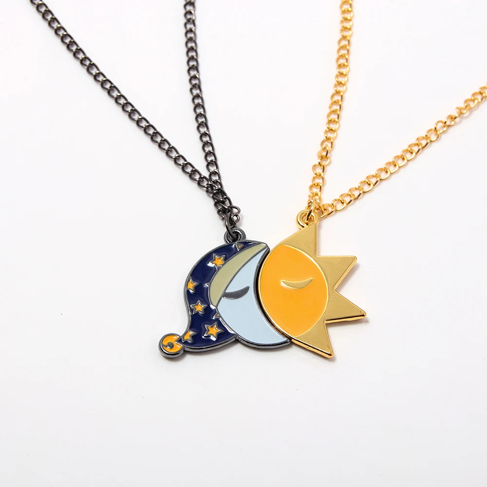 The Sun & Moon Set — Matching Necklaces for Two