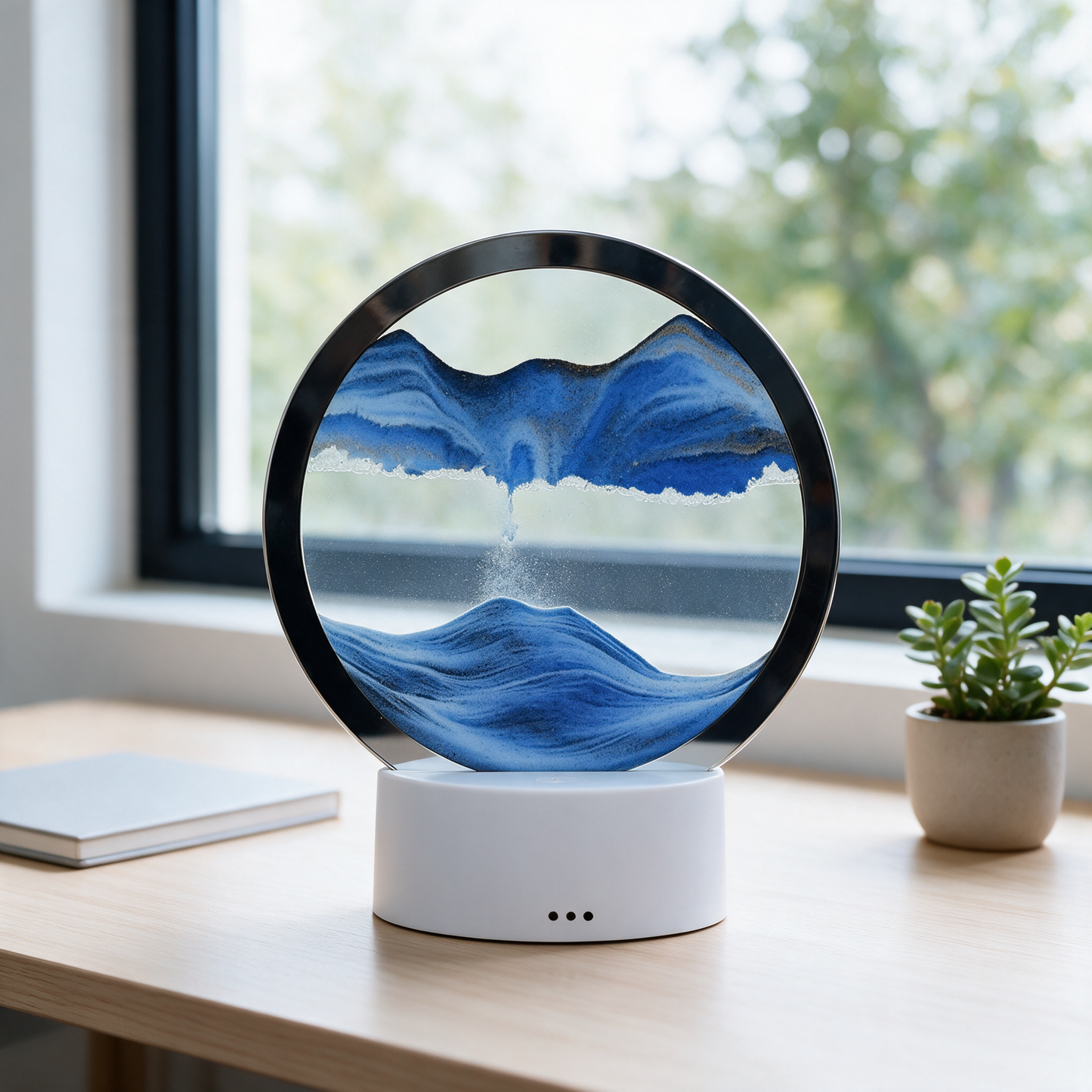 Blue - desk