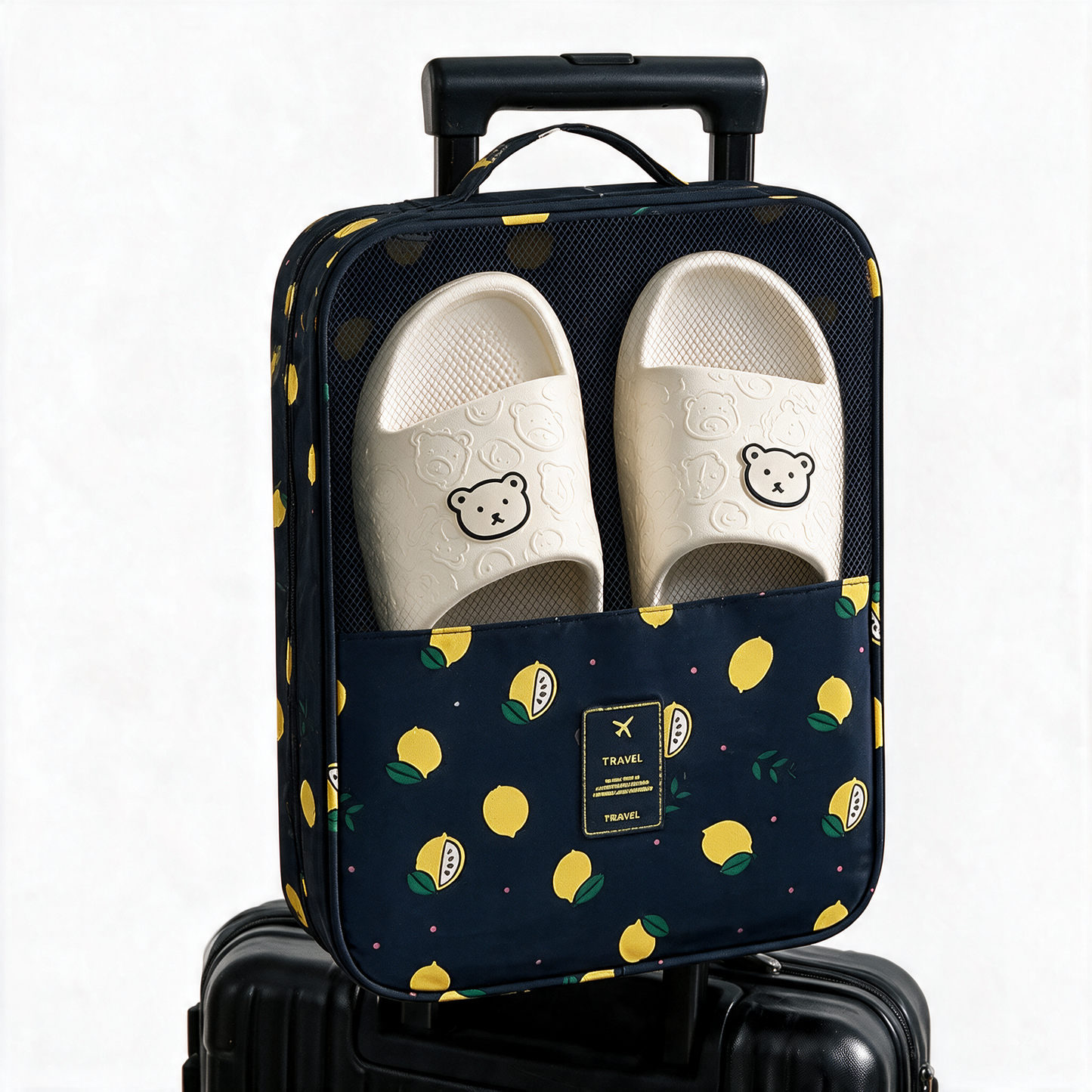 The Shoe Cube — Three-Layer Travel Organizer