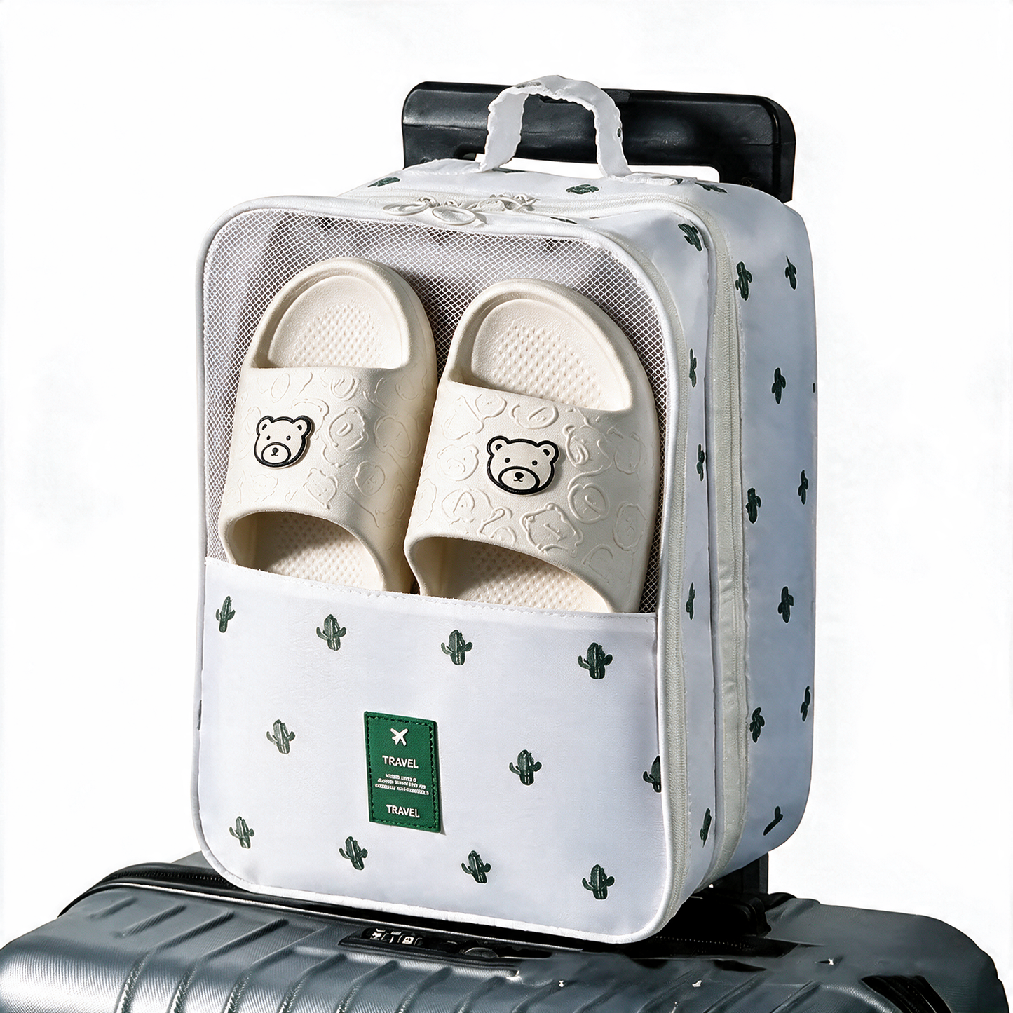 The Shoe Cube — Three-Layer Travel Organizer