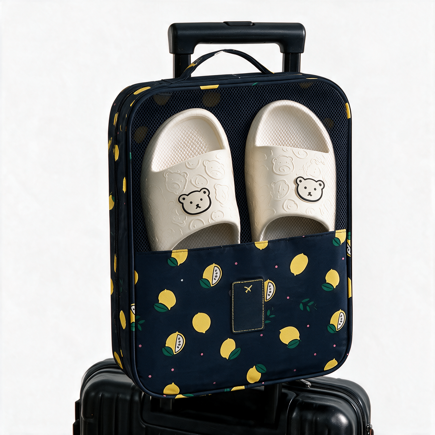 The Shoe Cube — Three-Layer Travel Organizer